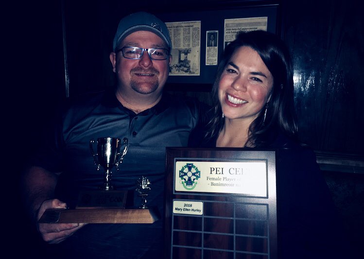 PEICeltsGAA's tweet photo. Congrats to the entire Celts organization who made 2018 an amazing year on and off the pitch!Players of the Year - Donald MacCormac and Mary Ellen Hurley. Rookies of the Year - James Mallard and Jackie Perry. Clubpersons of the year Kim and CJ Studer #pei #gaa #gaelicfootball https://t.co/suMpSTqKEV
