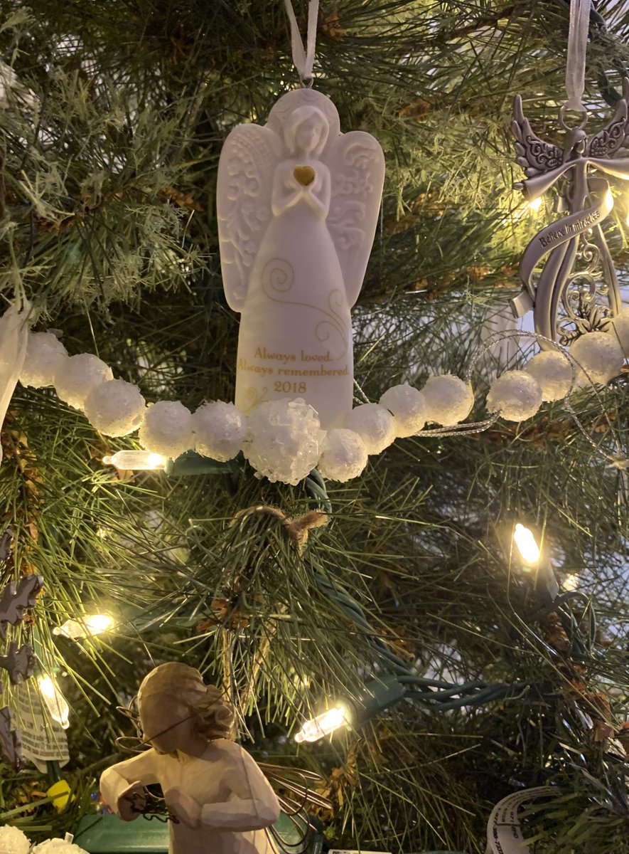 SCW_H2Bio's tweet photo. When your NHS secret pals are amazing.  They remembered I have an angel tree and remembered my sweet Casey Girl.  ❤️❤️❤️ all the hearts  #AlwaysLovedAlwaysRemembered #SuperSecretPals https://t.co/qW6lbUP4dd