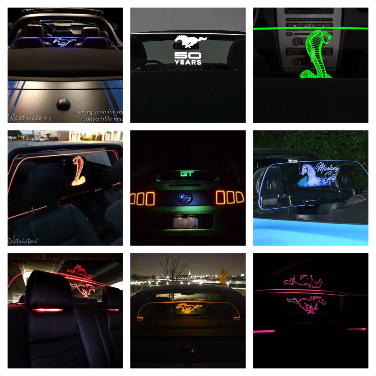 Info> bit.ly/2BV96tS
Laser-etched and illuminated graphics! SALE! Code "Holiday"-15%off,FREE Custom Graphics-50%Off color changing remote
Official Ford Licensee!
#WindRestrictor #Mustang #Ford #FordMustang #Shelby #Cobra #pony #mustanggt #musclecar #roush #cars #auto