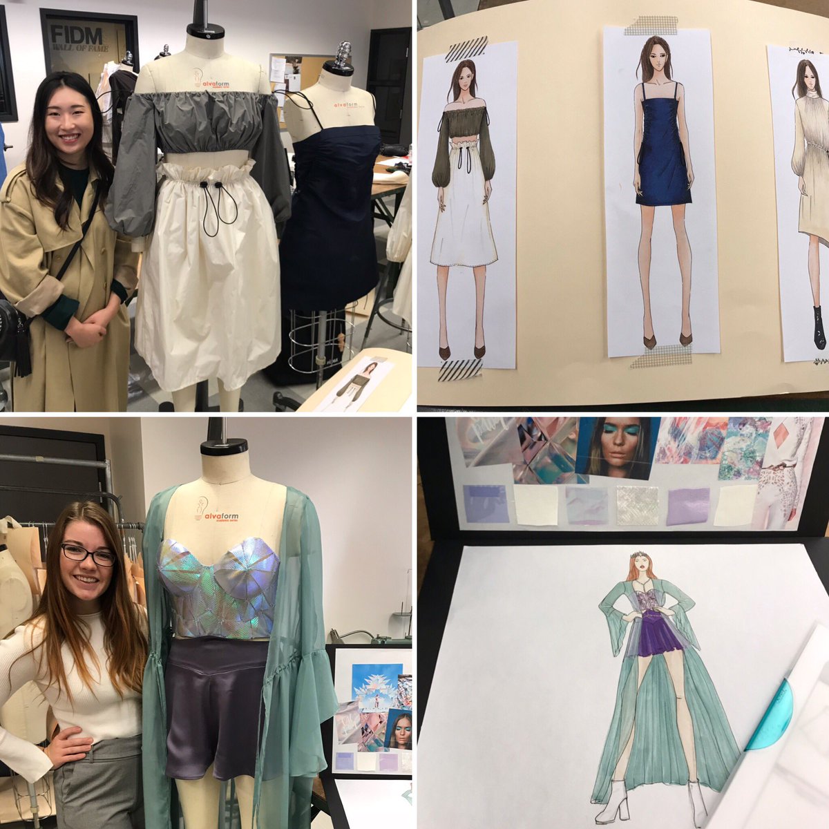SentryxHQ's tweet image. Last week during @FIDM #FIDMFinalsWeek I had the privilege as #FIDM Fashion Design Co-Chair, of visiting Instructor Montejano’s Collection Development class &amp;amp; checking out the student’s designs and work 👍😍...Photos 📸: