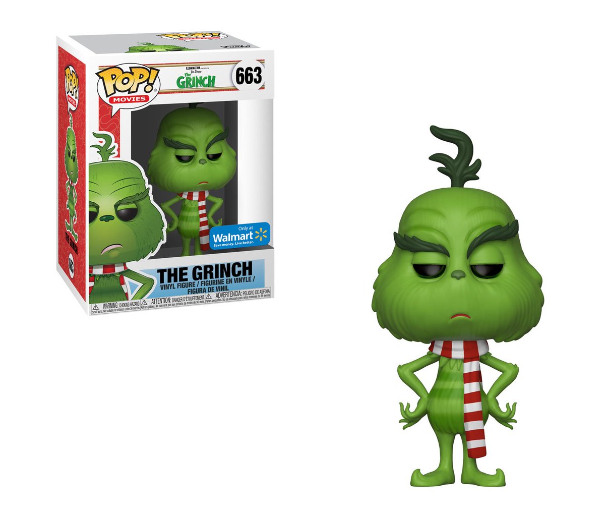 OriginalFunko's tweet photo. RT &amp; follow @OriginalFunko for a chance to WIN a @Walmart exclusive The Grinch Pop! https://t.co/rpXR5PzLLK