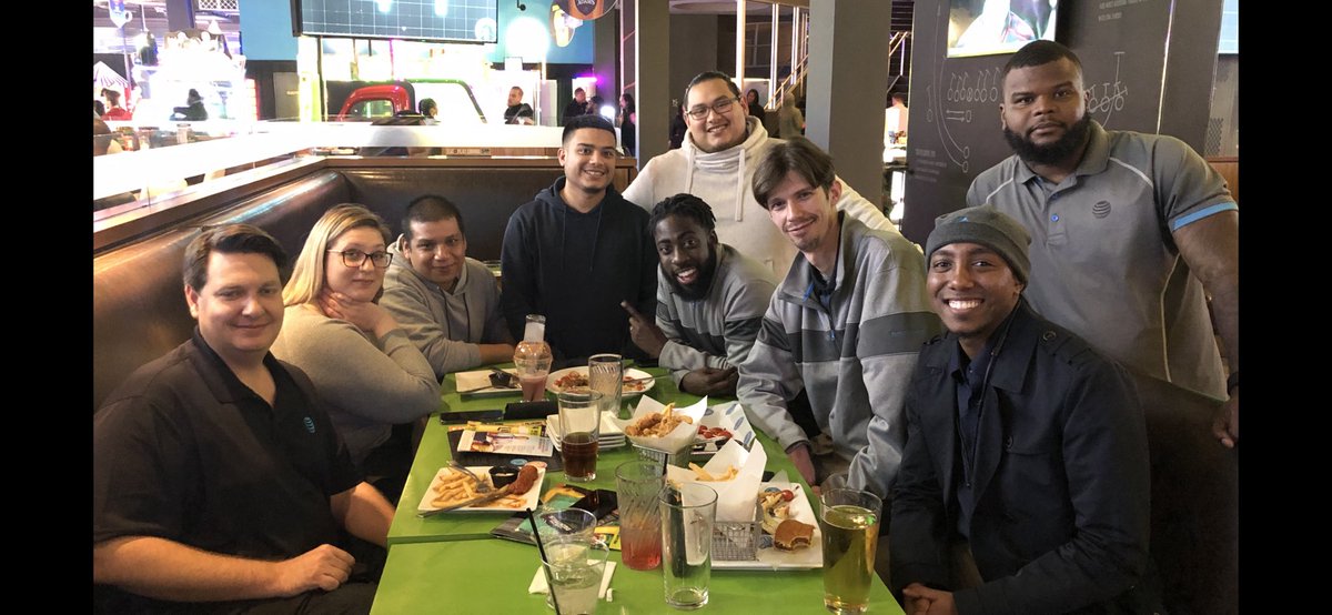 Great holiday outing with team #SuperNoVA @MarkeseIHXnVA was dealing out some serious Ls on the game floor! #WeAreLawsome #IHXStrong