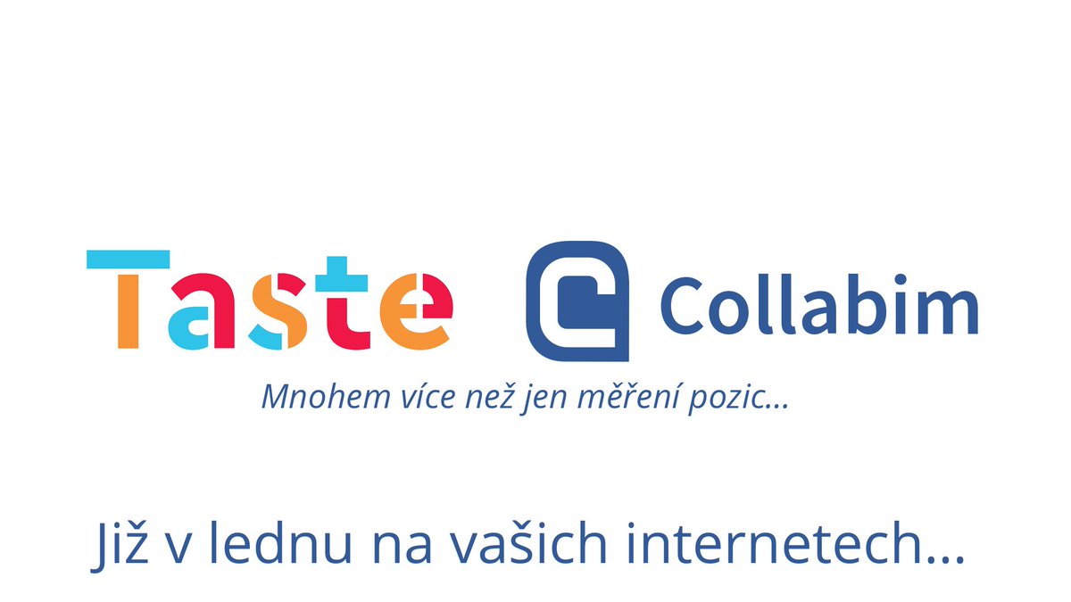collabim_cz's tweet photo. Taste Collabim. Mnohem více než jen měření pozic... Již v lednu na vašich internetech... https://t.co/HWmFBQf3T5
