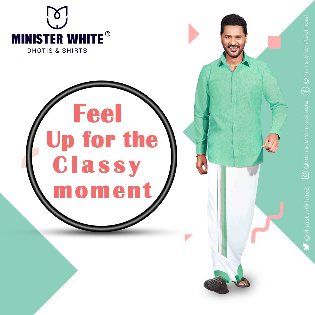 MinisterWhite #Dhotis #Shirts 