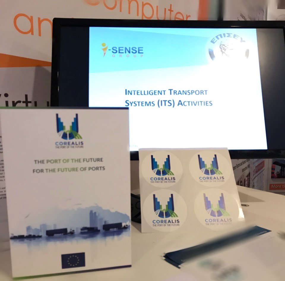 corealis_eu's tweet image. Today at the #4ITSHellas conference to discuss the broad deployment of #IntelligentTransportSystems 💡as a tool to achieve economic growth💰, prosperity👏 and safety of transport! @SEAbility_Ltd @ISENSE_GROUP @FValenciaport