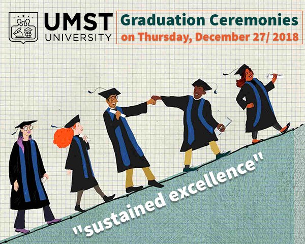 Sustained Predation Efforts for UMST Graduation Ceremony on  Thursday, December 27/2018 Read More: umst-edu.sd/index.php/even…