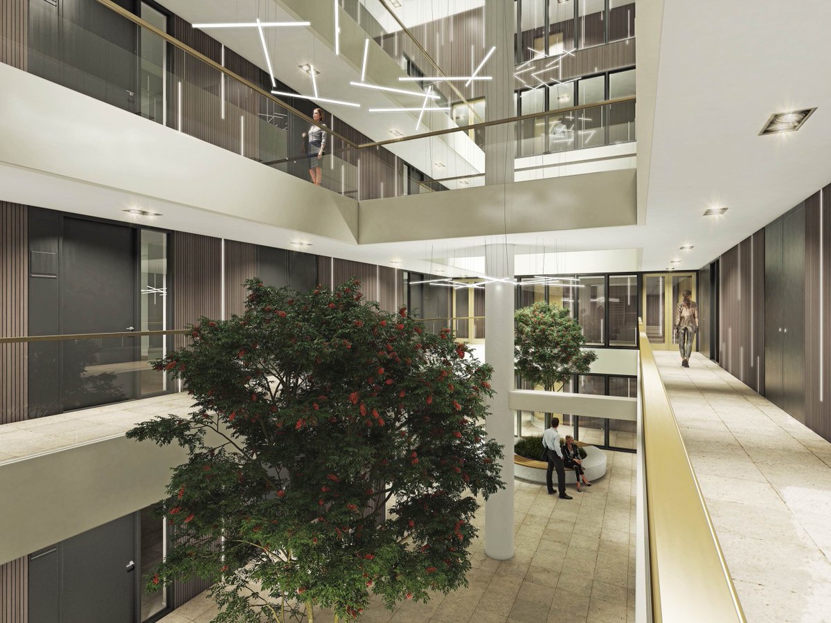 AM geeft startsein bouw 'toplocatie' UpMountain in stadshart Amstelveen. 
bit.ly/2BpIeyZ