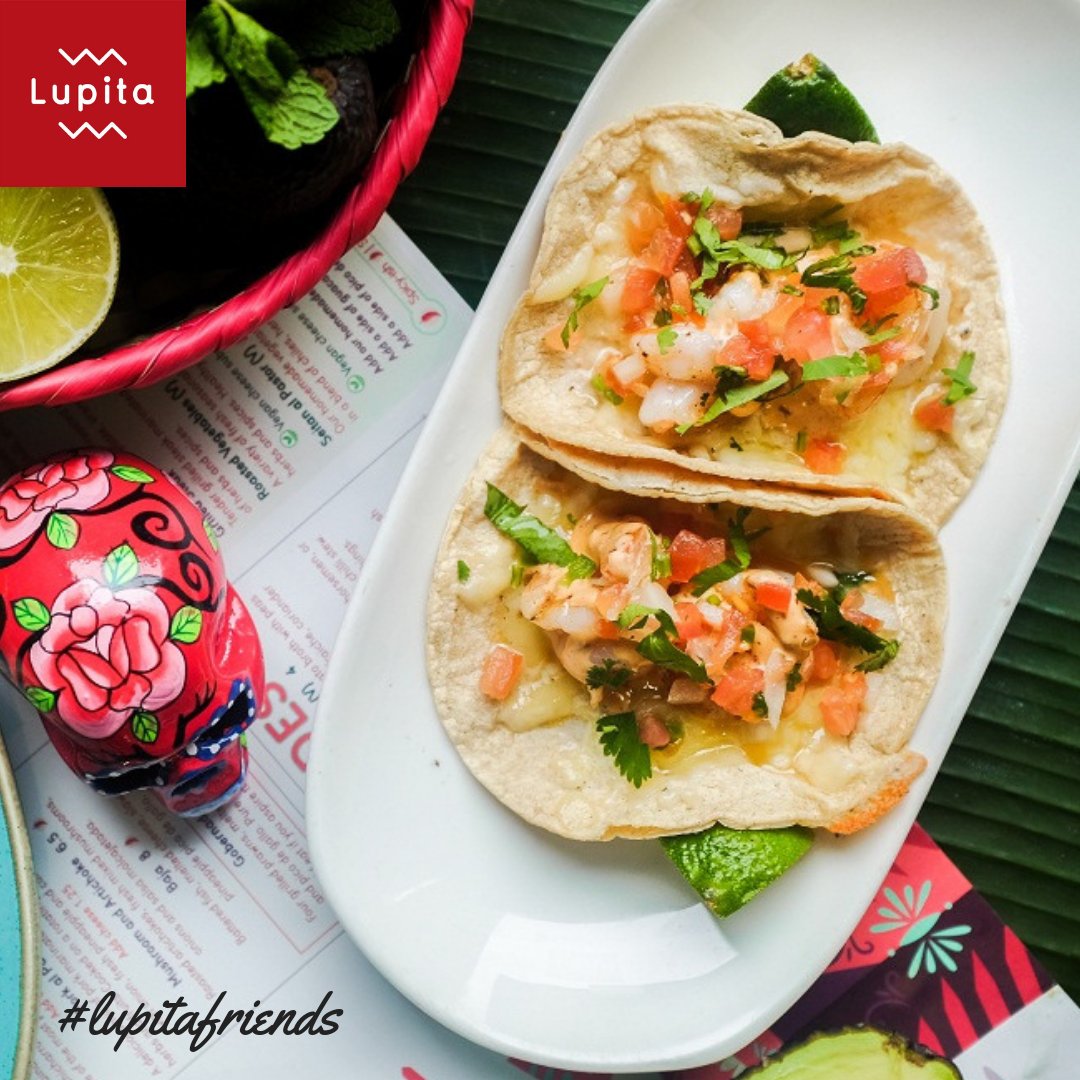 This #TacoTuesday have our delicious Mushroom and Artichokes Tacos! Roasted artichokes with fresh mixed mushrooms and onions with a touch of salsa molcajetada #Tacos #Mushroom #Vegan #MexicanFood #LupitaRestaurants #LupitaFriends