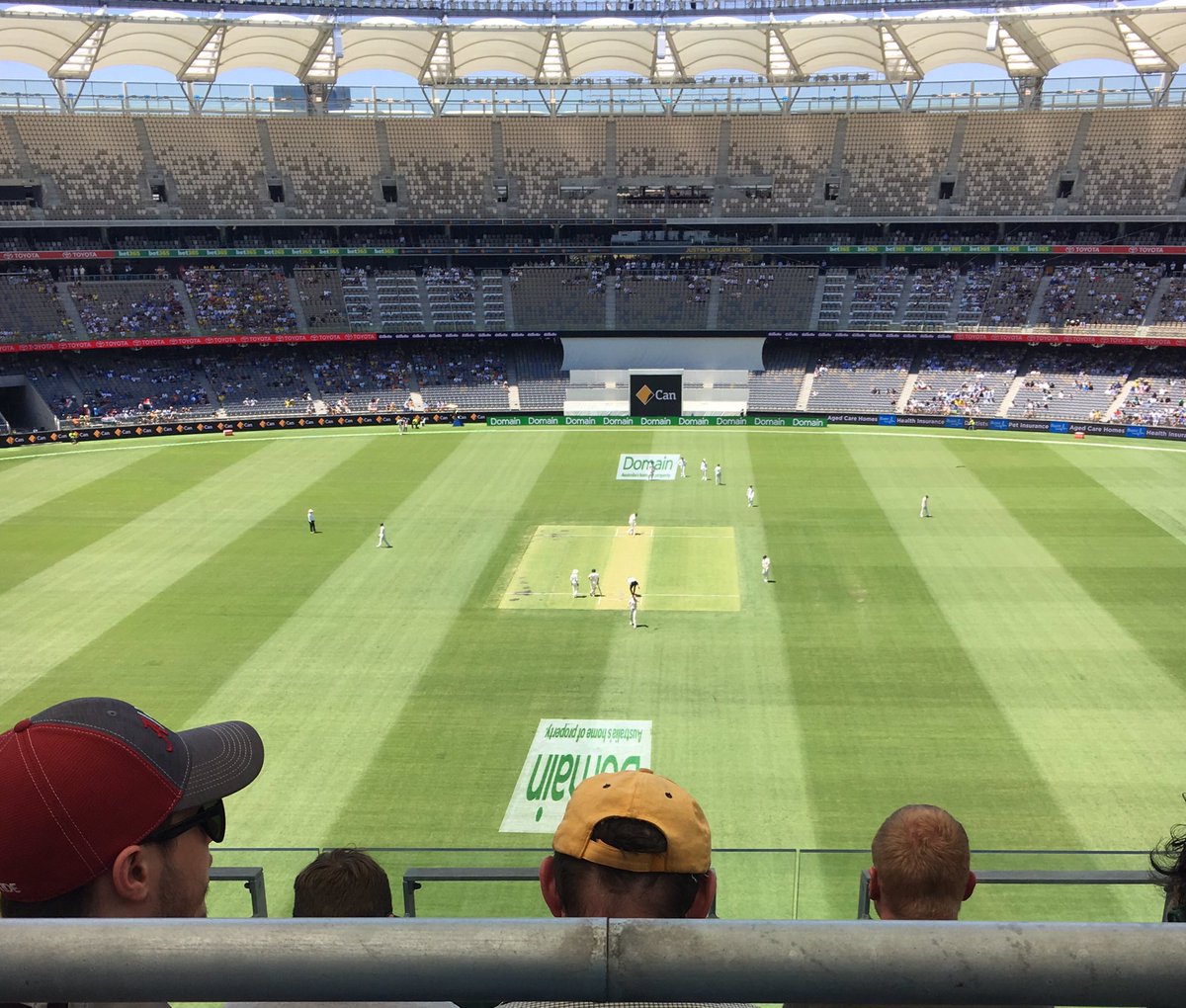 CrispinRoberts's tweet photo. Cracking Test match. Good to get out to the Stadium on four of the five days. Happy days indeed... @Michael16436852 https://t.co/Uq81YNY0XZ