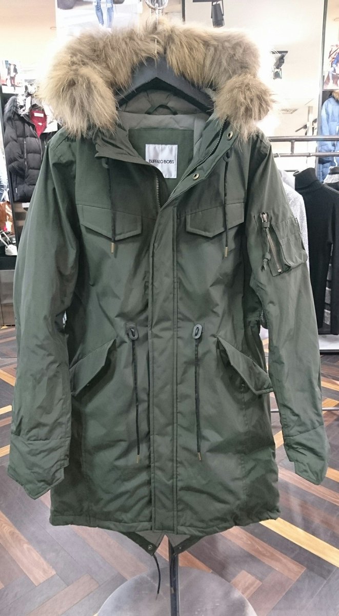 BOBS_KYOTO's tweet photo. 【BRIGNTON】
￥37000+tax

新型のM-51 モッズコート☆
真冬の防寒対策として、ライナーに厳選したダウンとフェザーのMIXダウンを採用、防寒性・非常に軽く長時間着用しても疲れないのが魅力★ 
シルエットは美しいAラインに仕上げました‼
 #バッファローボブズ #河原町OPA #モッズコート #M-51 https://t.co/sOa7QPrI4n