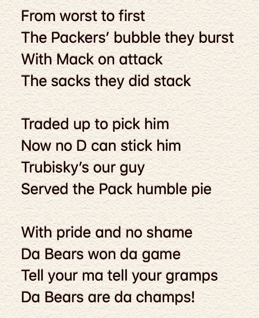 PlanetaryBlues's tweet photo. @ChicagoBears https://t.co/0a3jt8S8tV