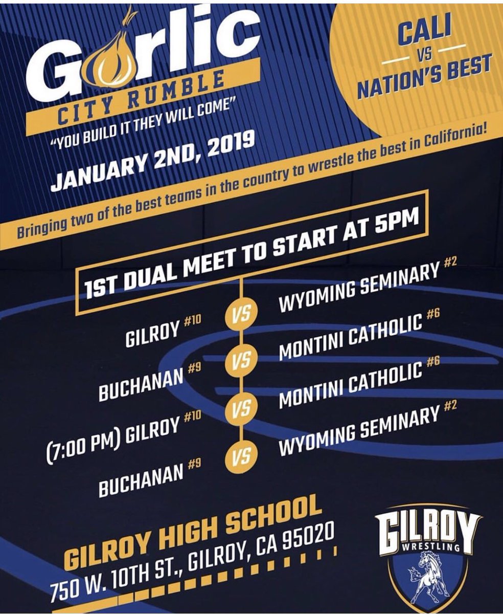 Make sure y’all stop by January 2nd we putting G-Town on top