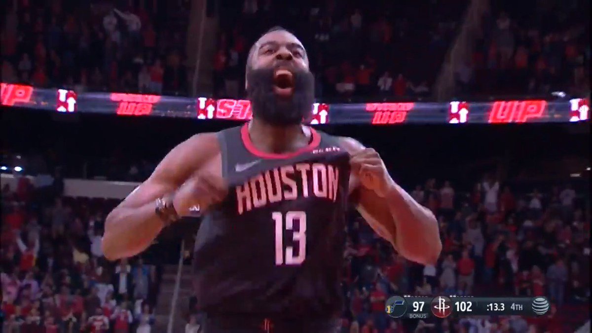 James Harden had a HUGE night for the @HoustonRockets and was the top #NBAFantasy performer!
He had 47 PTS, 4 3PTM, 6 REB, 5 AST & 5 STL for 71.7 fantasy points! #Rockets