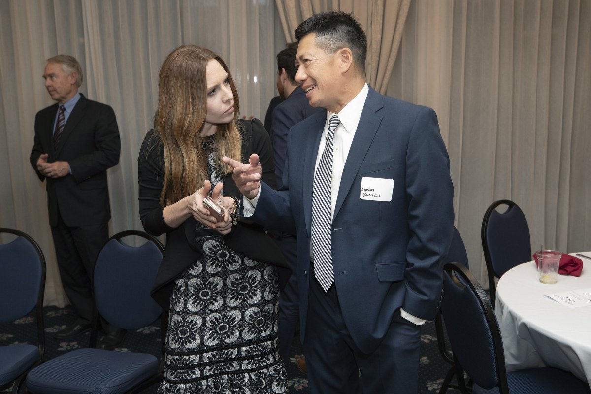 dallis_nicole's tweet photo. Honored to speak at the @CenterForLaw fundraising dinner this past weekend along with @Alyssa_Milano and @_jenburch, discussing how survivors of #MilitarySexualTrauma are barred from filing civil suits under the #FeresDoctrine. #MeToo #MeTooMilitary #EndFeres https://t.co/r60m35z5UG