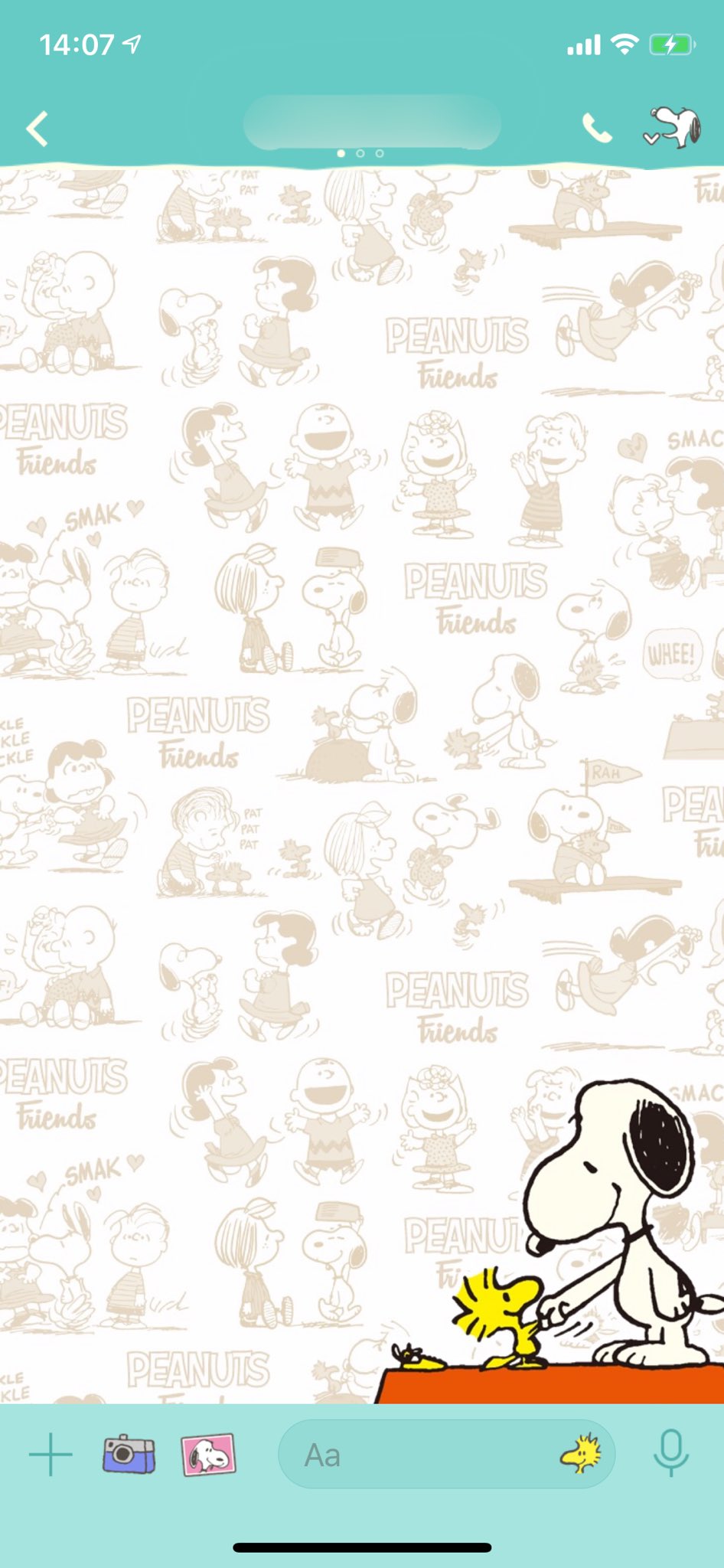 ファンタスティックモアイ From Strangers 在 Twitter 上 Snoopyのline着せ替えが良すぎてテンションアゲアゲって感じだわ笑笑 ちなみにトーク画面の背景 はsnoopyのライン公式アカウントを追加するともらえるライン用限定背景画像だから本当は背景違うよ Snoopy