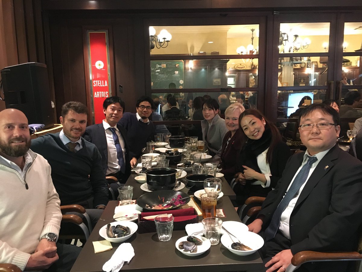2018年も大変お世話になりました！昨夜、日本側 #次世代リーダーズ は #JABCC 幹事の皆さんと忘年会を開催しました。2019年もエキサイティングな活動を続けていきますので、引き続き宜しくお願い致します。
