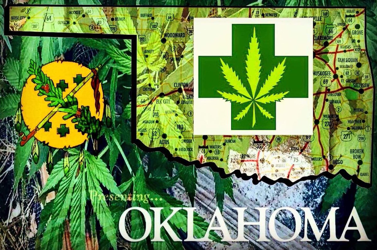 DirtOrganics's tweet photo. Here's to oklahoma hopping on board the Green train! We are opening Red Dirt Organics right here in Enid Oklahoma. Our mission here is to provide all of you good people with Top shelf Premium Organic medicine. #788 #MMJ #oklahoma https://t.co/jZh4Ki0C94