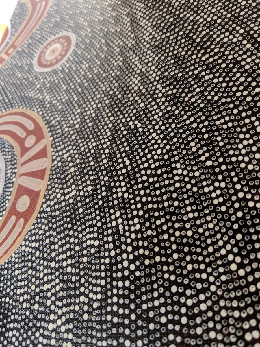 DrKylieRadford's tweet photo. One of those special days at work... Meeting the incredible artists who are contributing to the #sharingthewisdom of our Elders project. Exciting to see it all coming together! @neuraustralia @LowitjaInstitut #aboriginalageing https://t.co/lKX74sbKLS