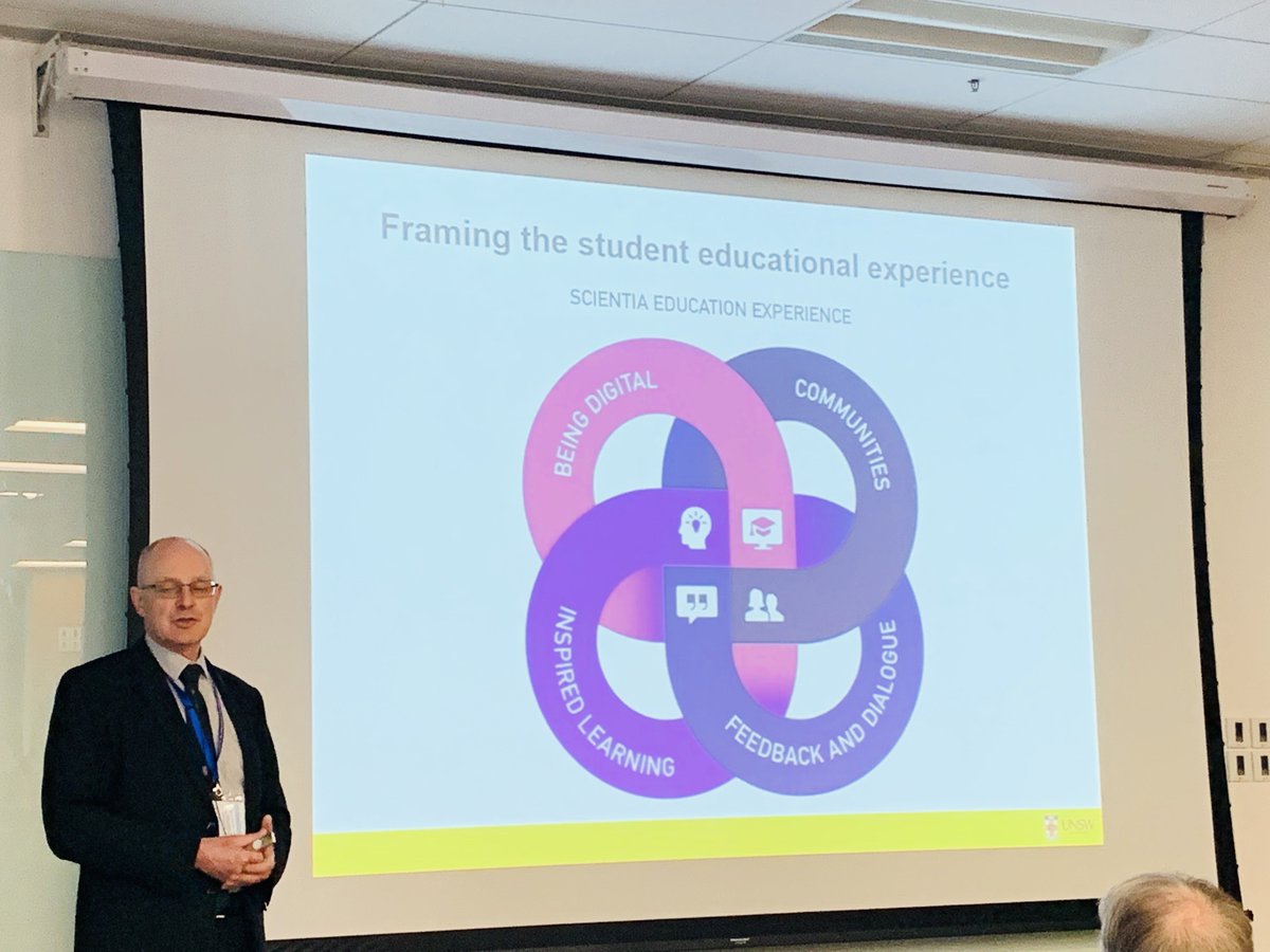 TeachingYNC's tweet photo. #HigherEducation teaching excellence is centre stage @CETL2018 in #HongKong @HKUniversity with great insights from @UNSW Pro-Vice-Chancellor (Education) Professor Geoffrey Crisp https://t.co/hgZxRwzYt1