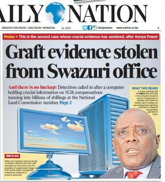 AlexKioni's tweet photo. Critical national data sitting in a zero backup, none redundant PC like an mp3 #cybersecuritykenya #kenya https://t.co/pndFehfAVC