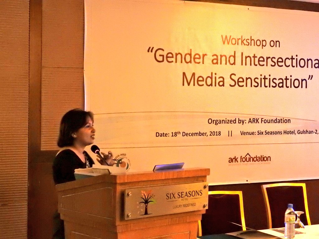 arkfoundation1's tweet image. Dr. Ayesha Afroz Chowdhury, a panelist at the media sensitisation event today said, &quot;Females in our country are poorest of the poor. We have health policies for them which need to be implemented in every level.&quot;
@COMDISResearch @RinGsRPC @TalkingEvidence @RumanaHuque @SMAlamTahin
