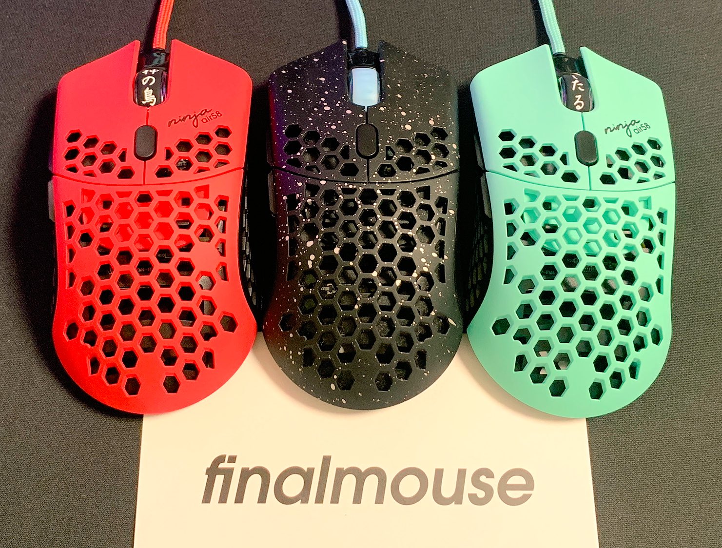 Finalmouse air58 cherry blossom red
