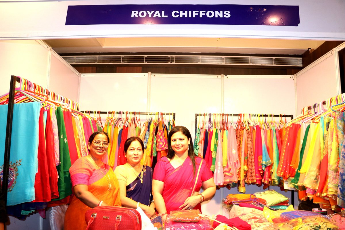 Odisha Wedding Expo showcases a wide range of shiffon sarees for everyday look.Refresh your wardrobe by visiting Odisha Wedding Expo ..