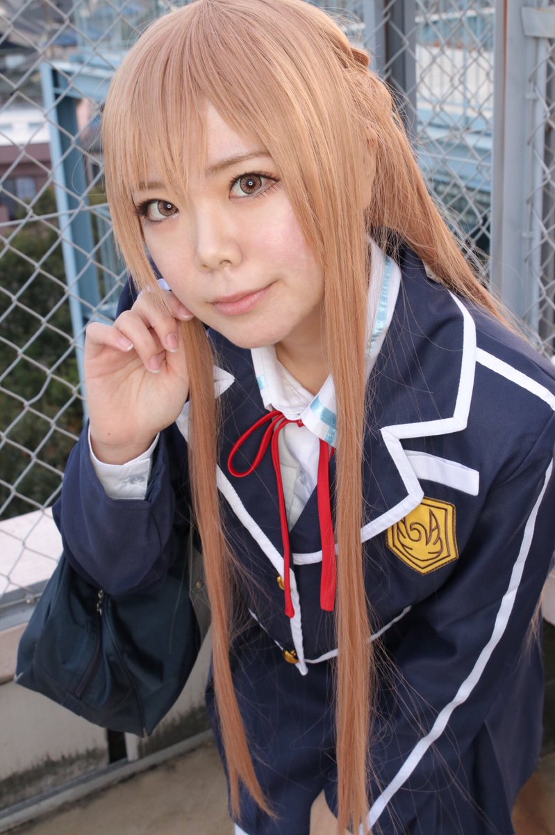 cosplay】Part3 ソードアート・オンライン アスナ 制服Ver