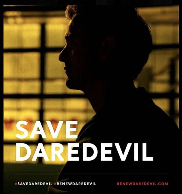 ChrHewlett's tweet photo. #SaveDaredevil #RenewDaredevil Join me and letβs bring back one of the best TV shows to ever hit the screens #ReviveDaredevil https://t.co/n6vDWhdPZb