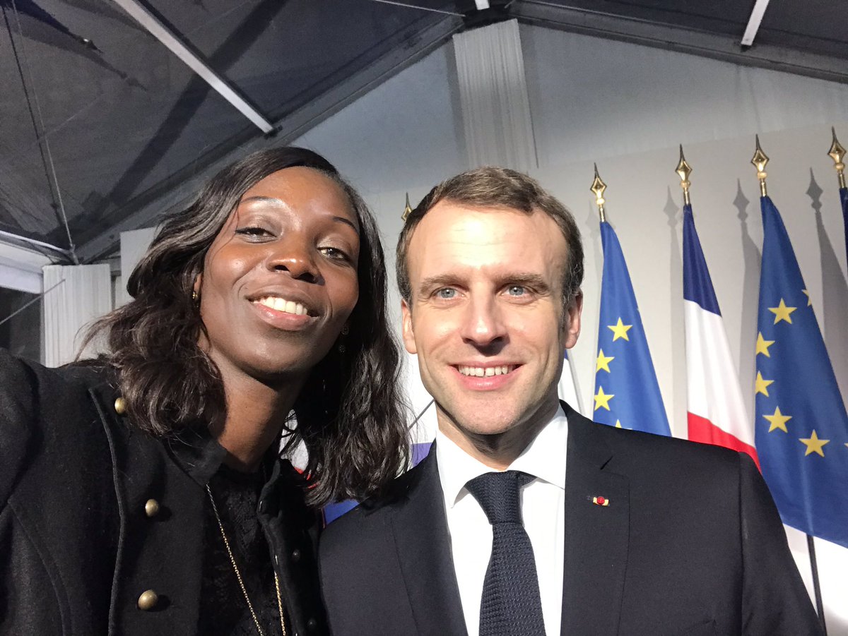 Nodjialem MYARO on Twitter: "Apprendre de vive voix par @EmmanuelMacron que le Tchad 🇹🇩 mon pays d'origine et soutenu par mon pays de cœur 💙🇫🇷 @EmmanuelMacron Merci pour votre engagement au Sahel🙏👍🏾…