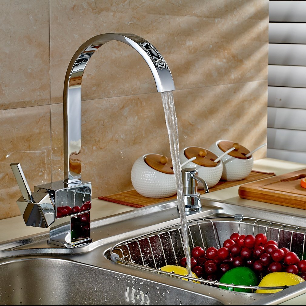 TopBonade's tweet image. BONADE 360° Schwenkbar Küche Armatur Wasserfall Wasserhahn Einhandmischer Spültischarmatur aus Messing mit Keramikkartusche bonade.de/product/bonade…