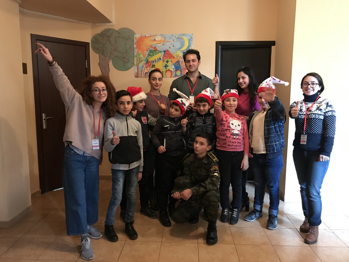 CoderDojoAM's tweet photo. CoderDojo Armenia visited @Orran_Armenia last week , and with the help of our mentors kids created Christmas E-cards and games 🎄. Hopefully, this was our first but not last visit to the center 😊 #coderdojo #CoderDojoArmenia #kids #Coding #Yerevan #orran https://t.co/3DETWdQtfh