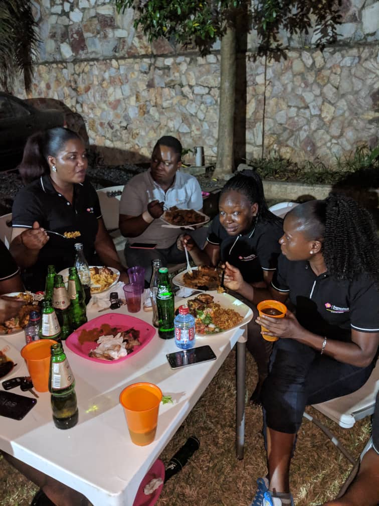 RegencyNemGh's tweet photo. At our Staff Durbar / End of Year Party. Wishing everyone the very best of the Christmasπππ season.
#RegencyNemInsurance
#WeEarnYourConfidence https://t.co/rCDKERzhZ8