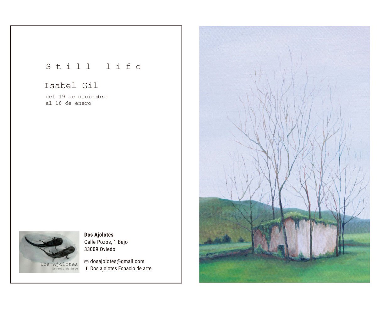 NataAlAr's tweet photo. 📌 Mañana, miércoles 19 de diciembre a las 20 h, se inaugura #StillLife de #IsabelGil en #DosAjolotes #Oviedo en la que colaboro aportando el comisariado.
➡️ La muestra indaga en espacios habitados/abandonados en los que la vegetación es protagonista absoluta de las escenas. https://t.co/dv6HrC3l1X