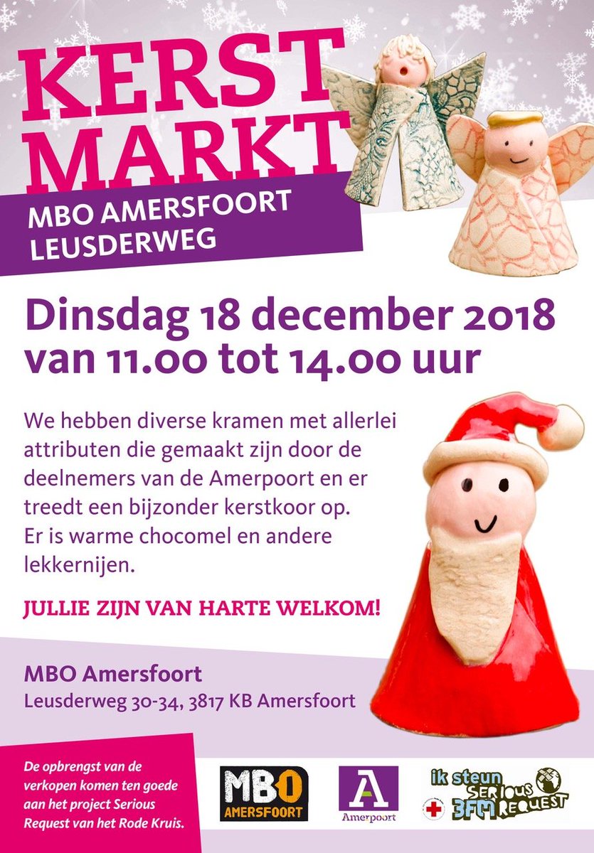 SMijnten's tweet photo. Kerstmarkt, jij komt toch ook? #Amerpoort #MBOAmersfoort https://t.co/oCqFEN1JYn