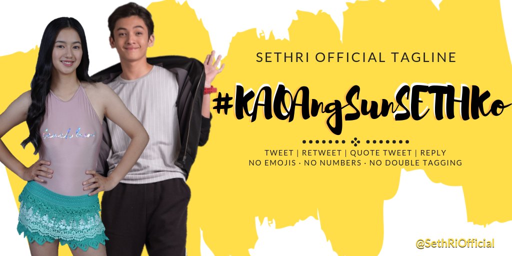 kaosethofc's tweet photo. TWITTER PARTY STARTS NOW!!!

Official tagline: 

No emojis
No numbers
No double tagging
Three words per tweet. 

TWEET. RETWEET. QRT. REPLY 

NO SPAMMING!!!

#KAOAngSunSETHKo https://t.co/JWN9N5lzRF