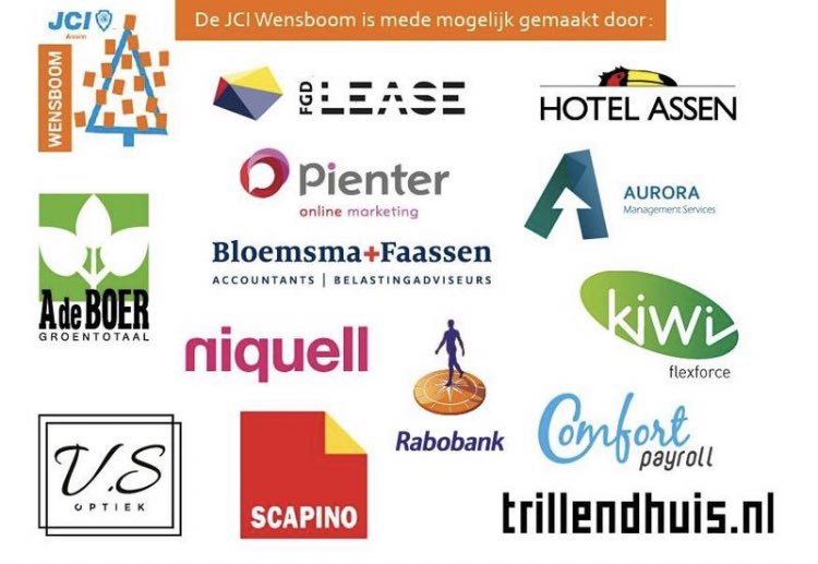 Vanaf vrijdag (12:00) kun je een wens voor een medemens doen bij de <a href="/JCIAssen/">JCI Assen</a> Wensboom op de #Kerstmarkt in Assen. De Kerstmarkt vind je op het Koopmansplein. Uiteraard kan dit alleen mogelijk worden gemaakt dankzij onze sponsoren! Kom jij vrijdag ook langs?