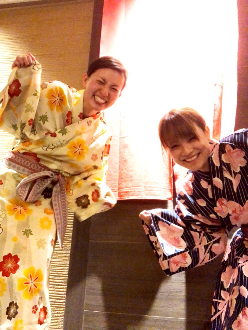 大森玲子 恵里との女子旅 浴衣編 ー アメブロを更新しました 大森玲子 野村恵里 T Co Cthiousisa