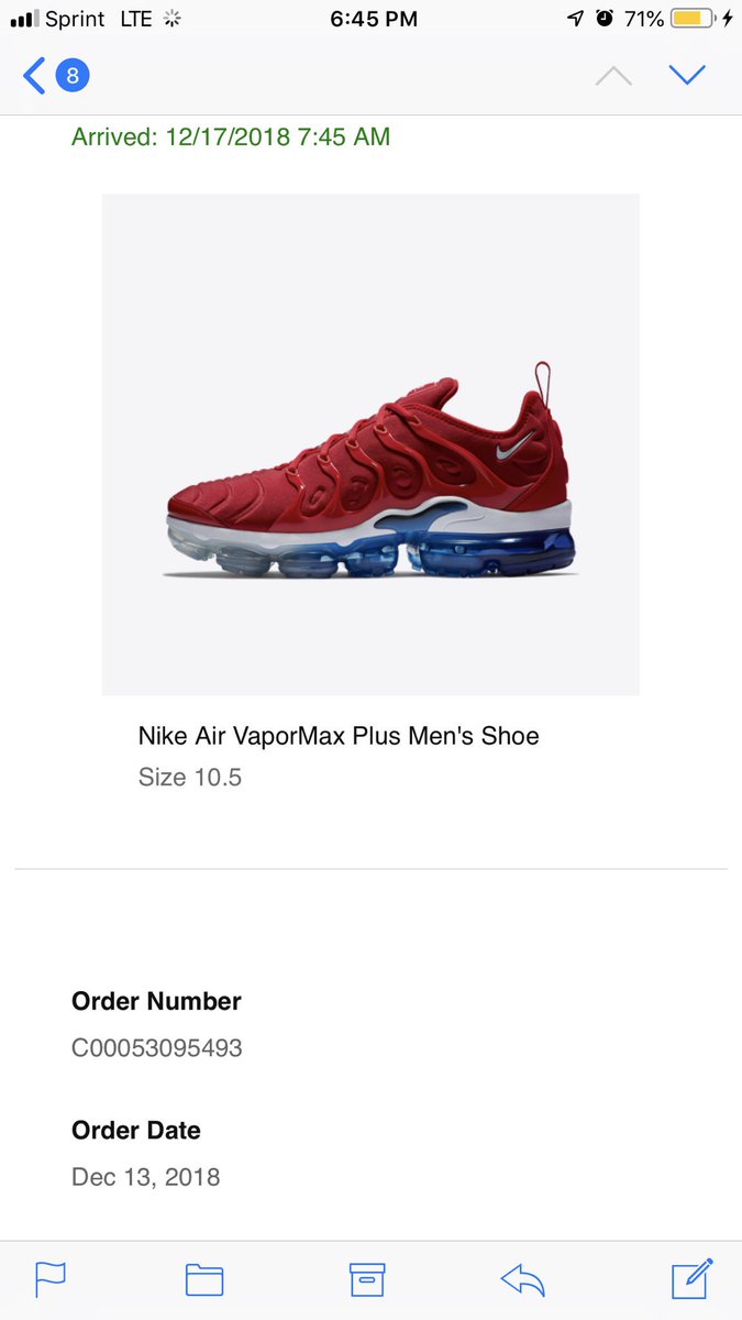 WCMII's tweet image. Thanks @Nike great job. now it’s sold out, I can’t get the shoes that I want and it won’t be here before I need them.