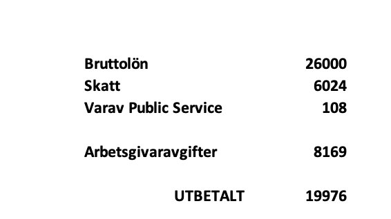 Lars Wilderang On Twitter Med Ny Skattetabell Ar Det Dags Att