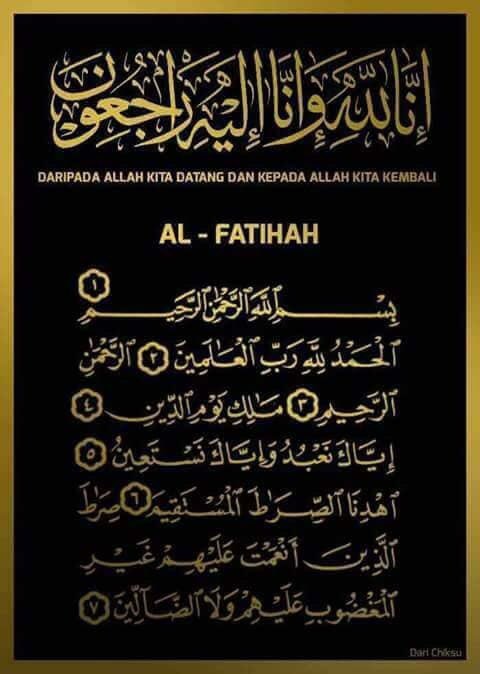 W Khairul Zafrul On Twitter Assalamualaikum Al Fatihah Salam Takziah