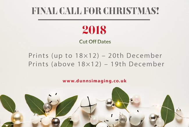 DunnsImaging's tweet image. Last chance for print orders! dunnsimaging.co.uk/photo-printing #christmasorders #proprinting