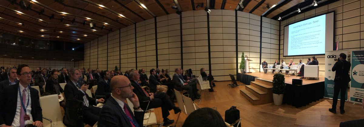 High Level Forum Africa-Europe 2018 in Vienna: Minister Paula Ingabire of the <a href="/RwandaICT/">Ministry of ICT and Innovation | Rwanda</a> on stage #africaeurope2018