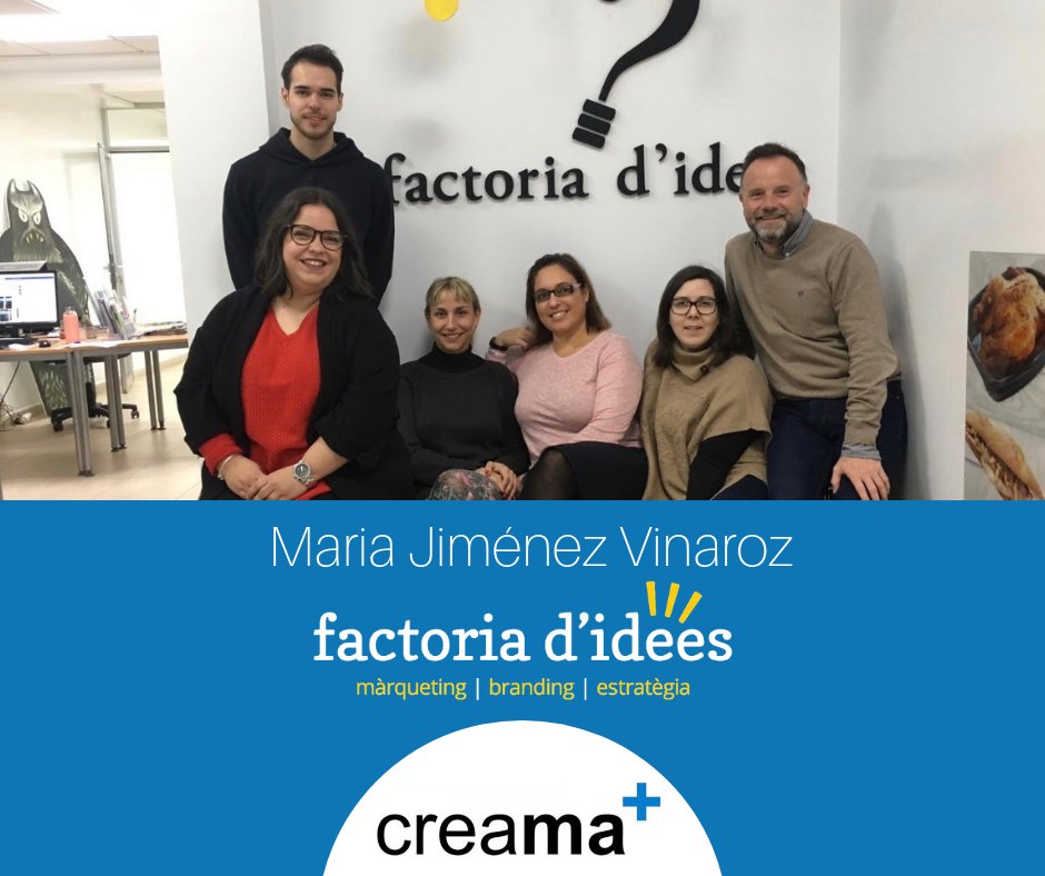 creama_org's tweet photo. María Jiménez comença les pràctiques en @FactoriadIdees i Daniel Aguirre al #MercatdeXàbia. Segur que serà una experiència molt productiva com #Communitymanager
#formació #Juventudactiva #creama @dipuAlicante https://t.co/3rCB8w5yd1