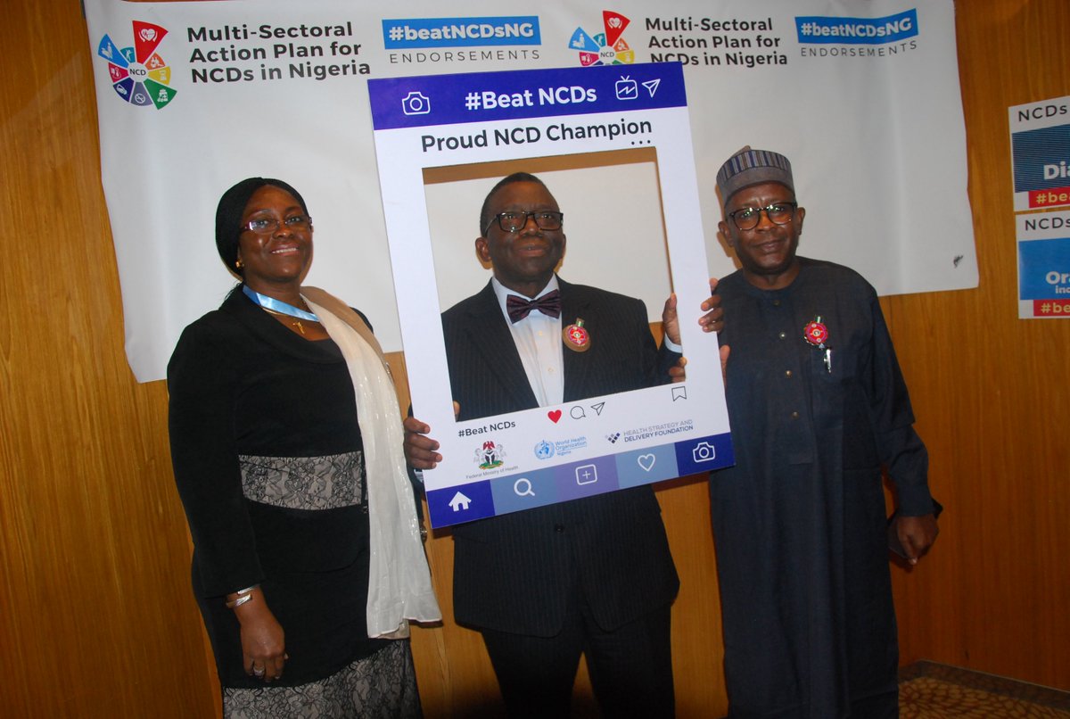 We held a high-level meeting on Non-communicable Diseases Multi-Sectoral Action Plan, (NCD MSAP). Now is the time to arrest the scourge of cardiovascular diseases, diabetes, cancers, chronic respiratory diseases, injuries and Mental, neurological and Substance use disorders.