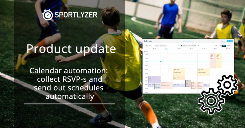 Why should you do things manually that can be automated by a software? Our new Calendar automation takes care of invitations (RSVP-s), weekly schedule notifications and more: buff.ly/2PI1eOb