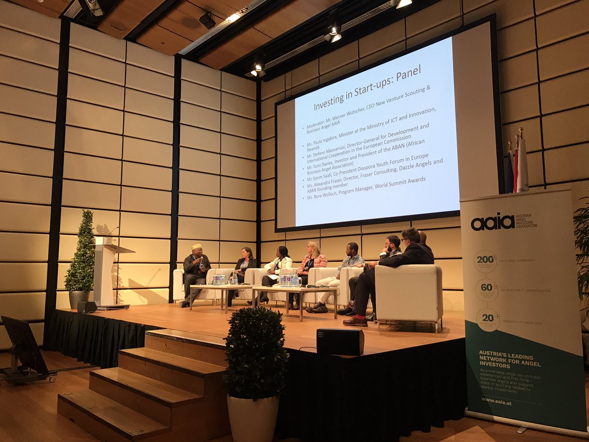 ‚angel investing is a driver of entrepreneurial ecosystems &amp; local investors are the secret ingredient‘ 
Tomi Davies <a href="/TomiDee/">TD</a> president of the ABAN
<a href="/ABANAngels/">ABAN Angels</a> at #africaeurope2018 in Vienna