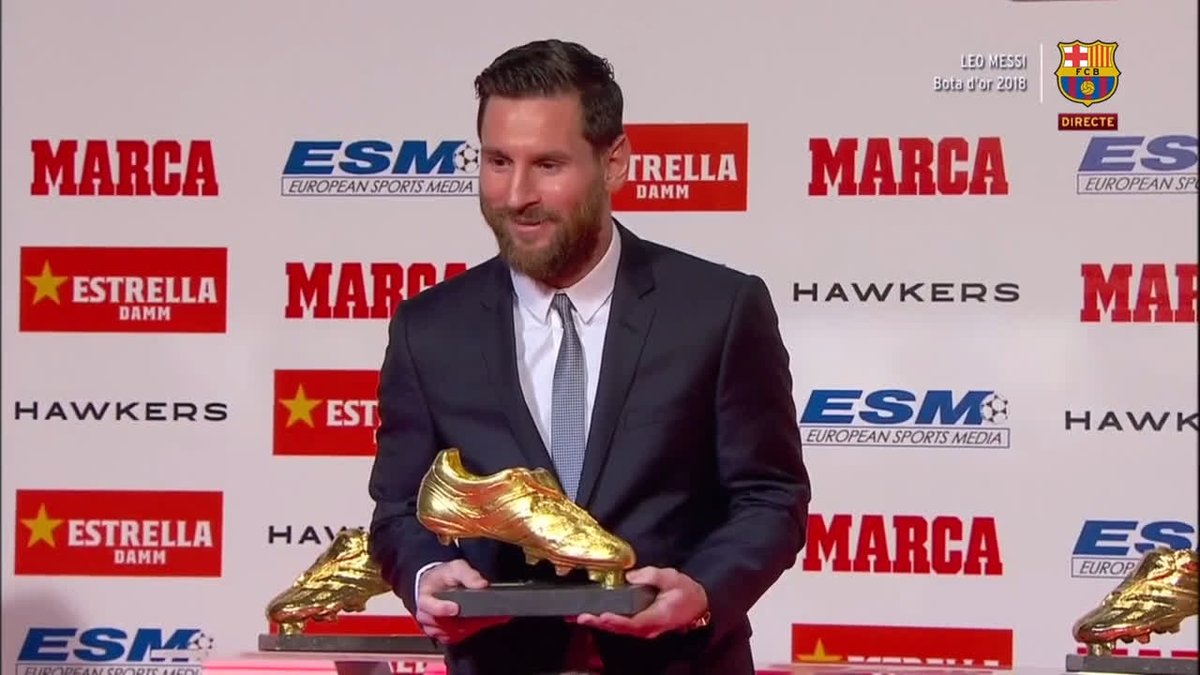 🔥 Leo #Messi 🔥
🏆👟 #BotadeOro