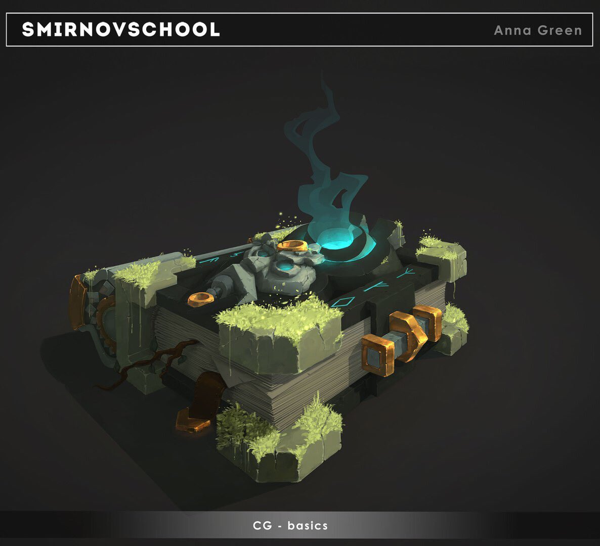 🥀Работа студента с курса «Основы CG рисунка»🥀
Студент: Anna Green 
Автор курса: Иван Смирнов 

#cgart #digitalart #smirnovschool #cg