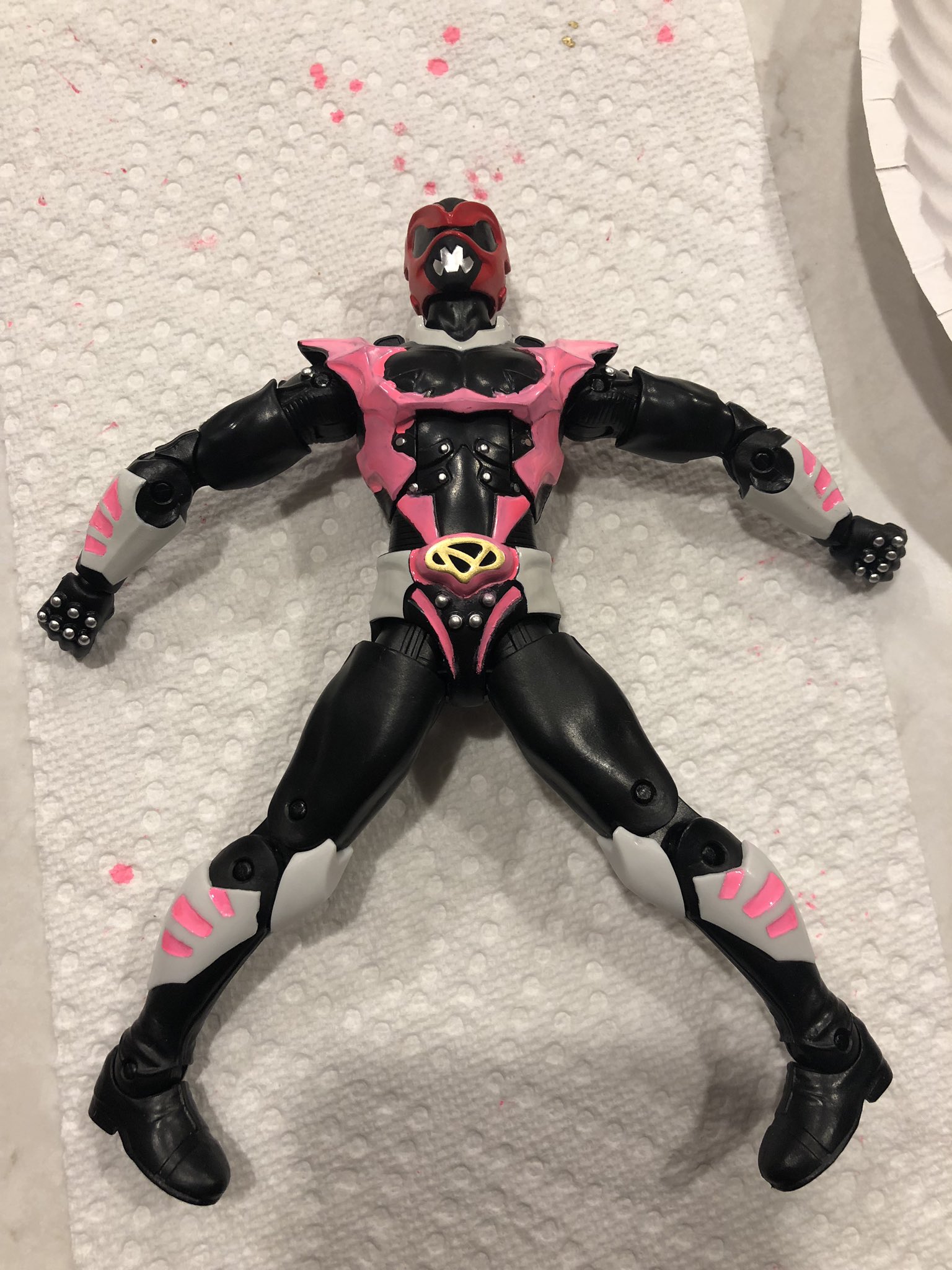 Psycho pink action figure sales